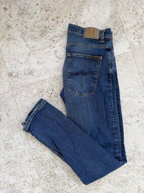 Nudie Jeans Co Slim Fit Jeans Men's Size 34x34 Medium Dark Wash